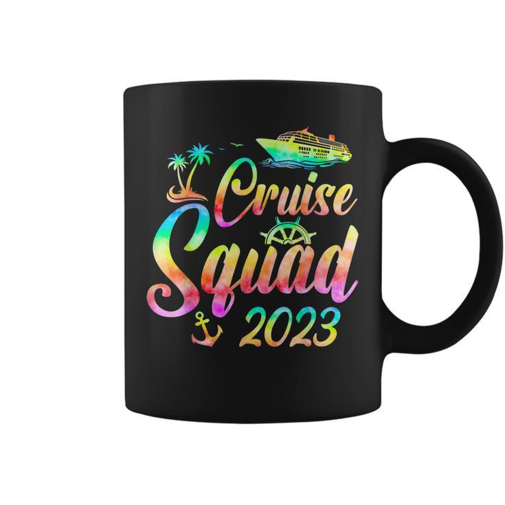 Cruise Squad 2023 Summer Vacation Family Friend Travel Group  Coffee Mug