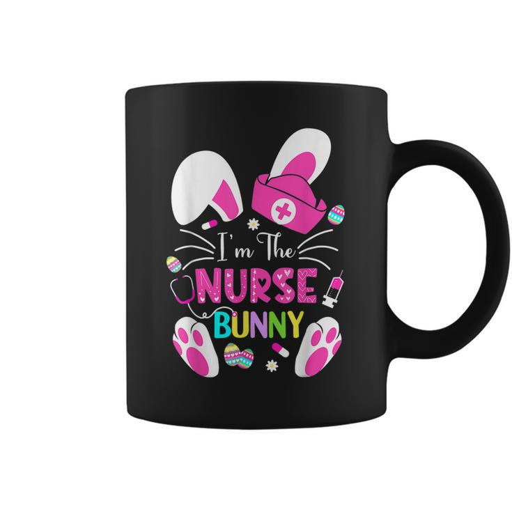 Cute Bunnies Easter Im The Nurse Nurse Life Rn Nursing  Coffee Mug