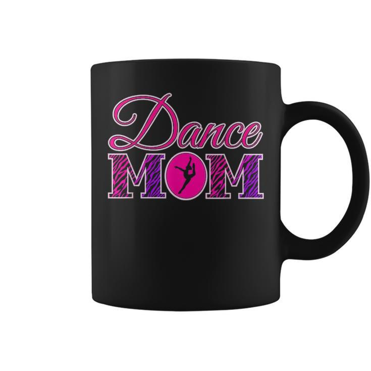 Cute Dance Mom Gift Zebra Print Dance Mom V2 Coffee Mug