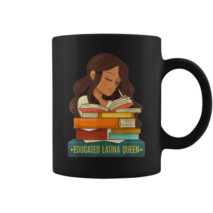Cute Educated Latina Queen Gift  Coffee Mug