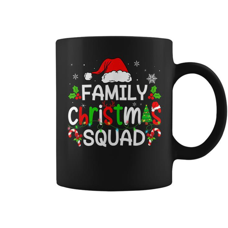 Cute Family Christmas Squad Xmas Family Men Women Mom Dad Coffee Mug