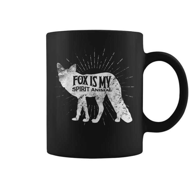 Cute Fox Team Gift Love Foxes Spirit Animal Costume  Coffee Mug