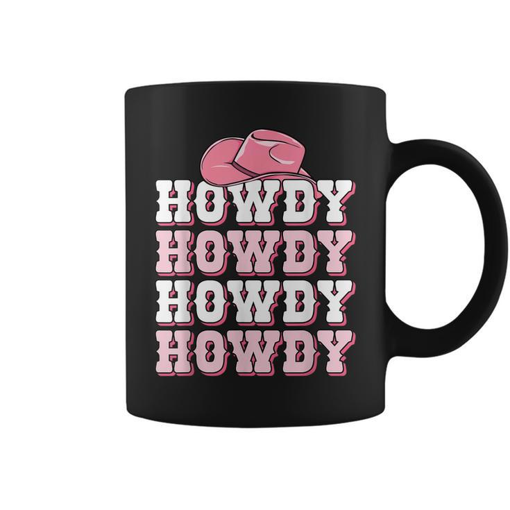 Cute Howdy Western Country Cowgirl Texas Rodeo Women Girls  Coffee Mug