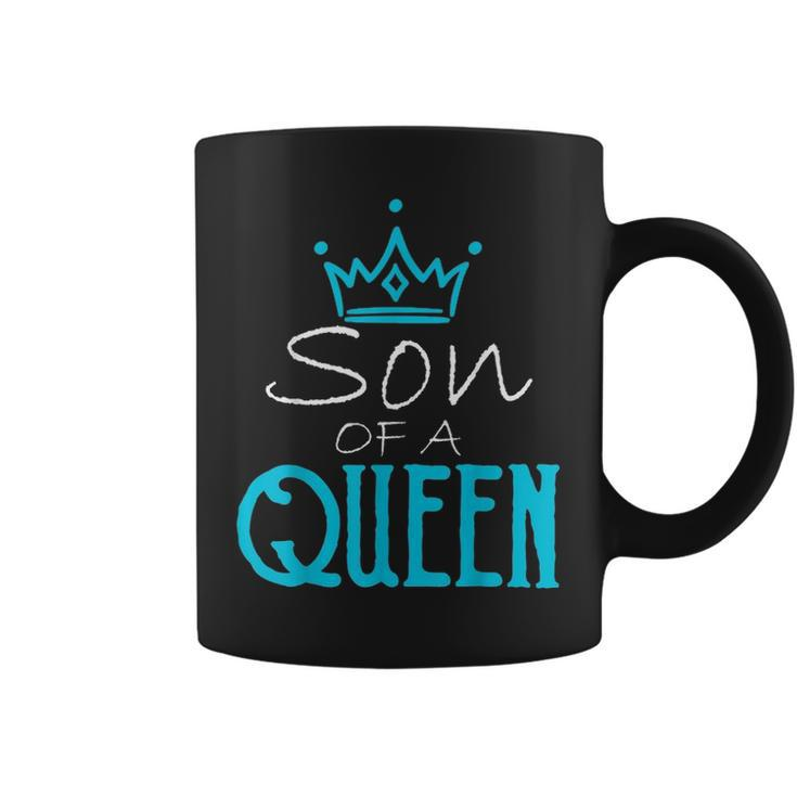 Cute Mother Of A Prince Son Of A Queen Matching  Coffee Mug