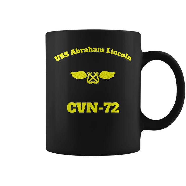 Cvn-72 Uss Abraham Lincoln Aircraft Abe Carrier Print  Coffee Mug