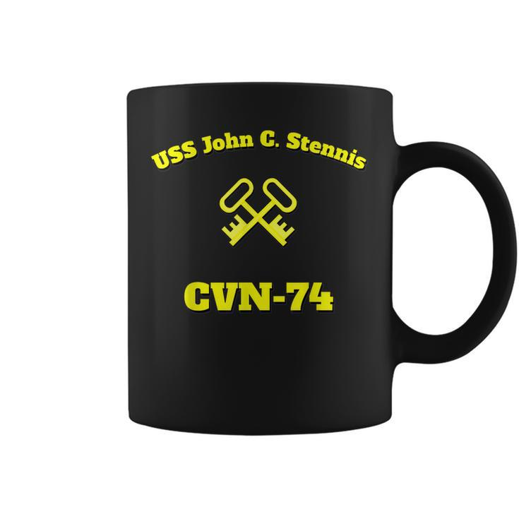 Cvn-74 Uss John C Stennis Aircraft Carrier Sk Or Ls   Coffee Mug