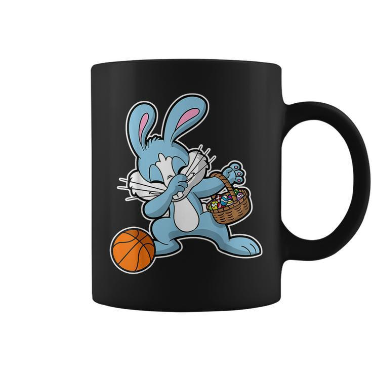 Dabbing Easter Bunny Kids Basketball Basket Stuffer Boys  Coffee Mug
