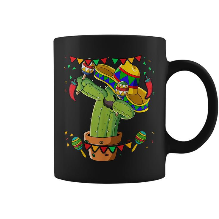 Dabbing Mexican Cactus Cinco De Mayo  Coffee Mug