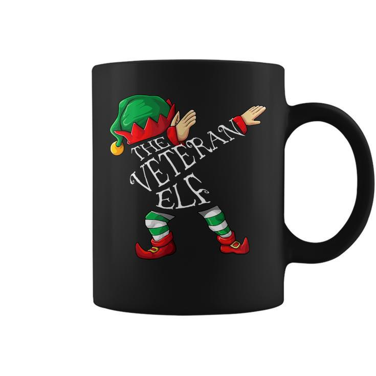 Dabbing Veteran Elf Christmas  Coffee Mug