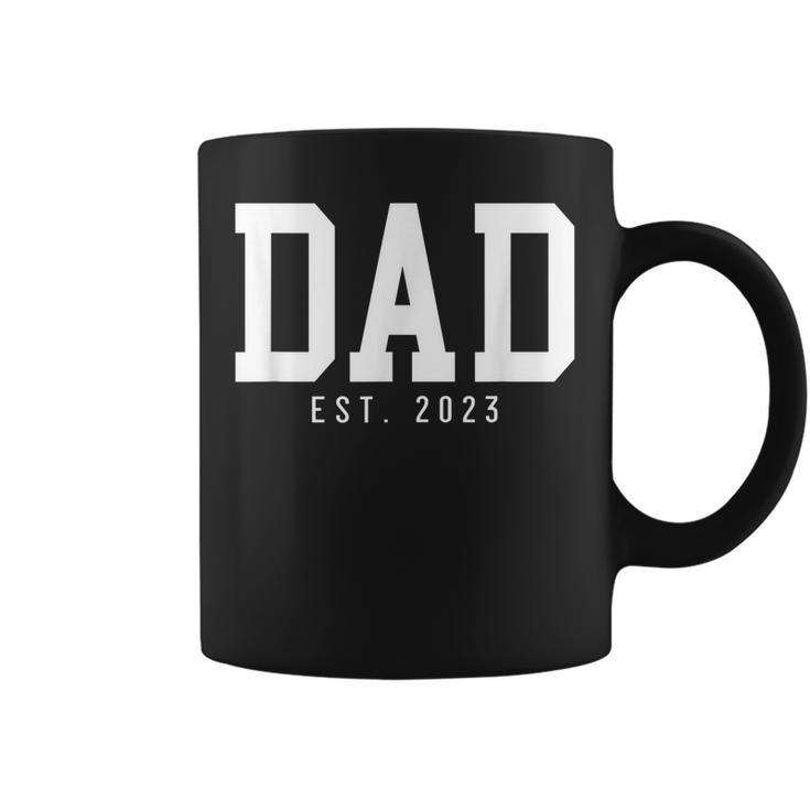 Dad Est 2023 Dad To Be Gifts New Dad Fathers Day  Coffee Mug