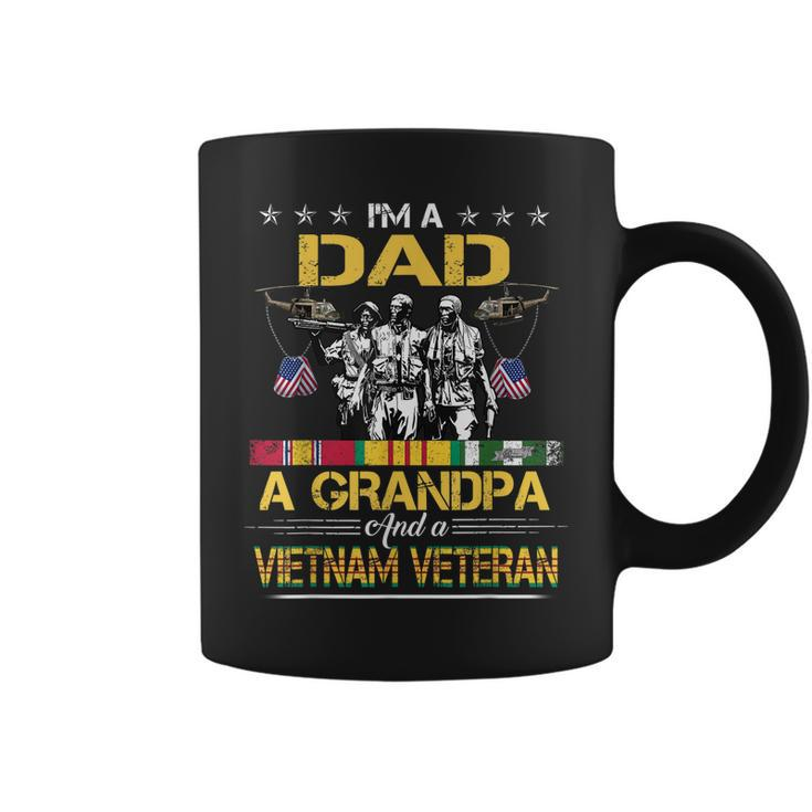 Dad Grandpa Vietnam Veteran Vintage  Military Mens  Coffee Mug