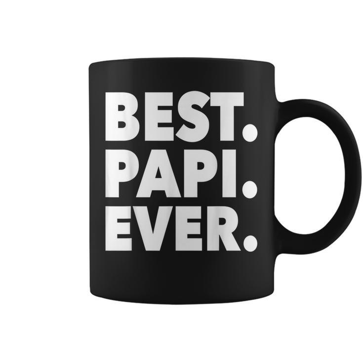 Dad Inspired  | Best Papi Ever Coffee Mug