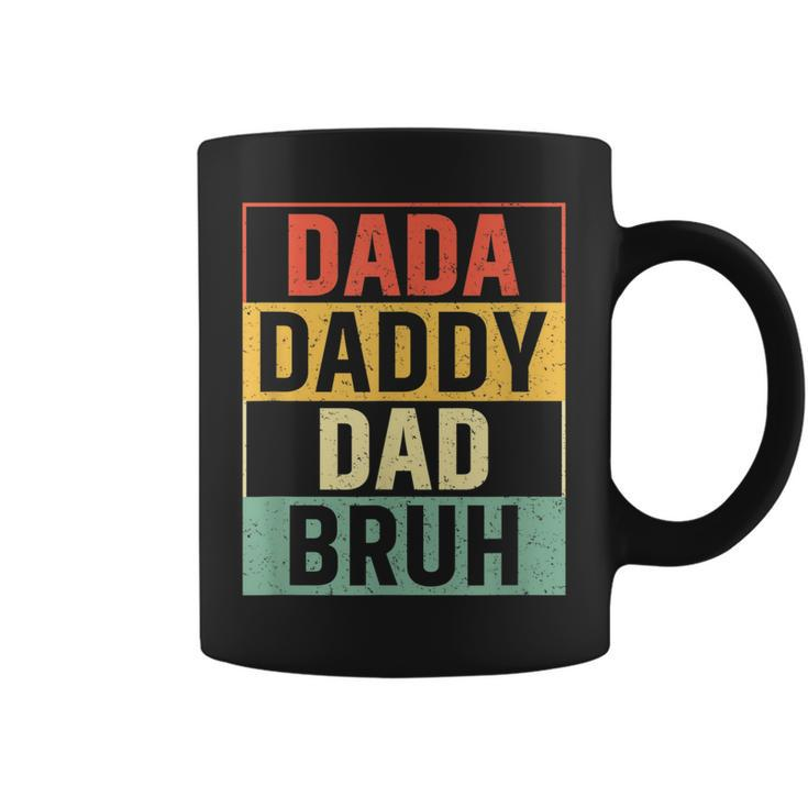Dada Daddy Dad Bruh Funny Fathers Day Gag Gift 2023  Coffee Mug