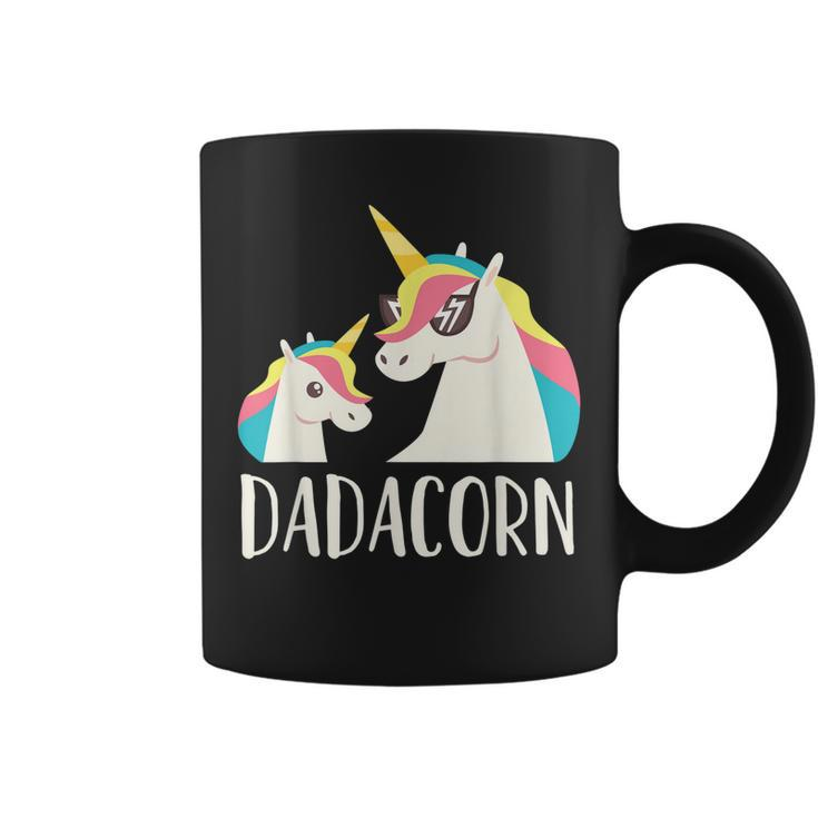 Dadacorn Father Daughter Unicorn Gift Coffee Mug