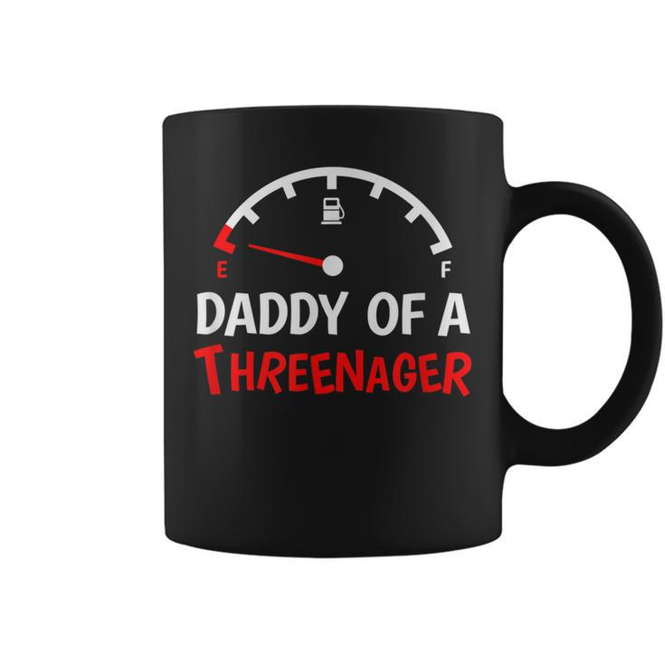 Daddy Dad Of A Threenager 3Rd Birthday Kid Gamer Prince Gift For Mens Coffee Mug