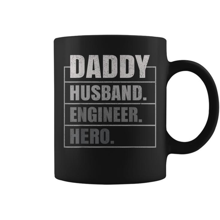 Daddy Husband Engineer Hero Fathers Day  Coffee Mug