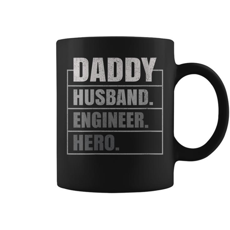 Daddy Husband Engineer Hero Fathers Day  Gift For Womens Coffee Mug