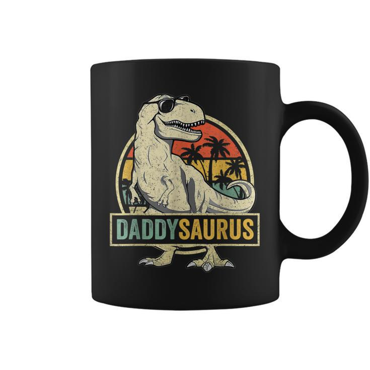 Daddy SaurusRex Dinosaur Men Daddysaurus Family Matching Coffee Mug