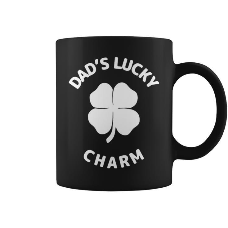 Dad’S Lucky Charm Shamrock Coffee Mug