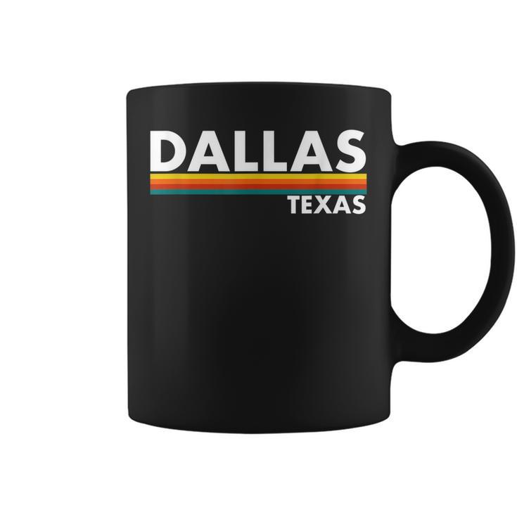 Dallas - Texas - Throwback Design - Classic  Coffee Mug