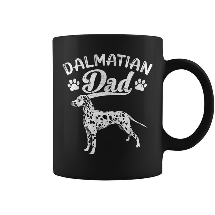 Dalmatian Dad Dog Owner Dalmatian Daddy Fathers Day  Coffee Mug