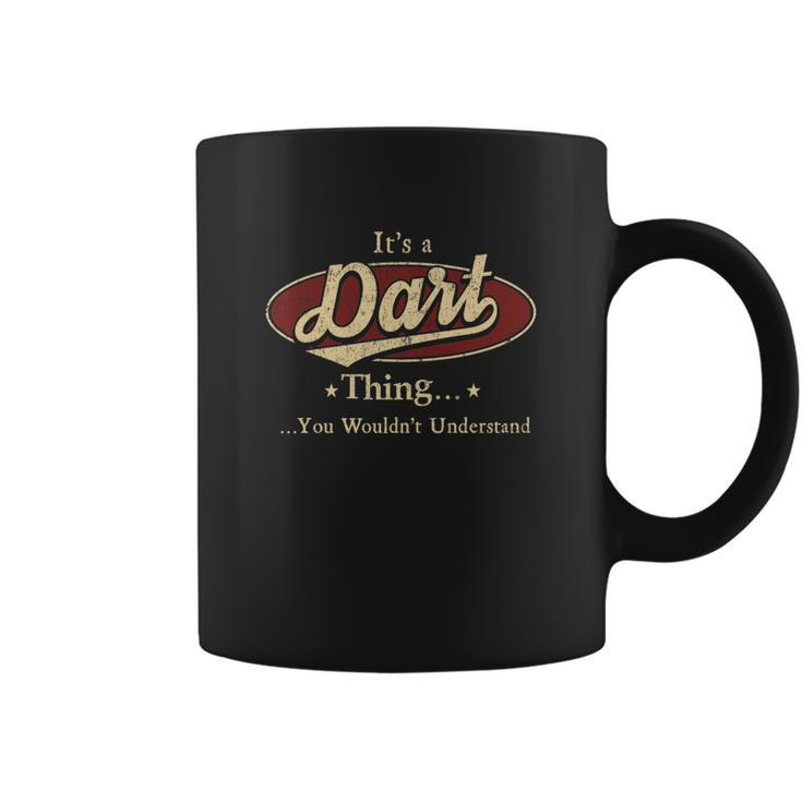 Dart Name Dart Family Name Crest  V3 Coffee Mug