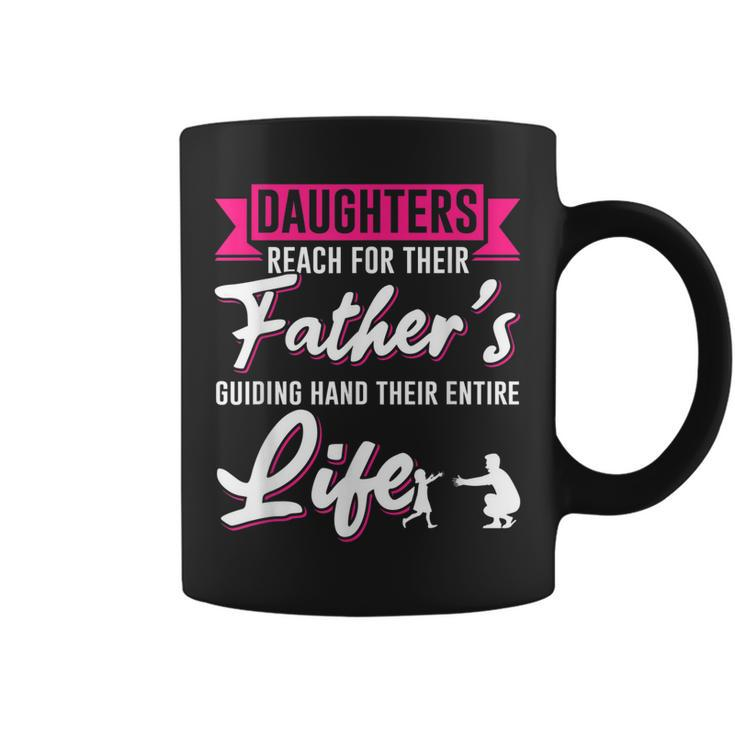 Daughter Father Dad Daddy Papa Poppa Stepdad Children Family Gift For Mens Coffee Mug
