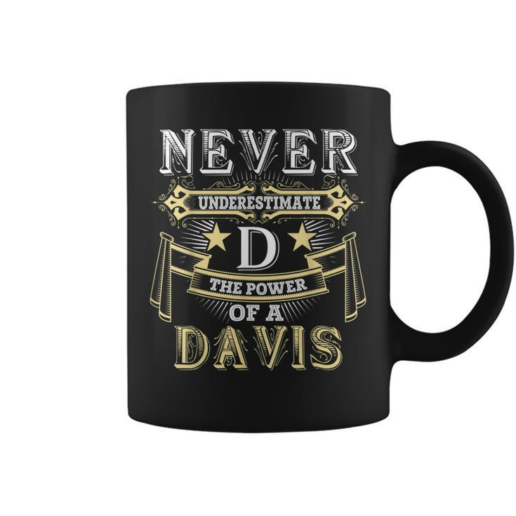 Davis Thing You Wouldnt Understand Family Name Coffee Mug