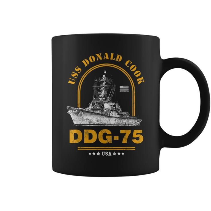Ddg-75 Uss Donald Cook Coffee Mug