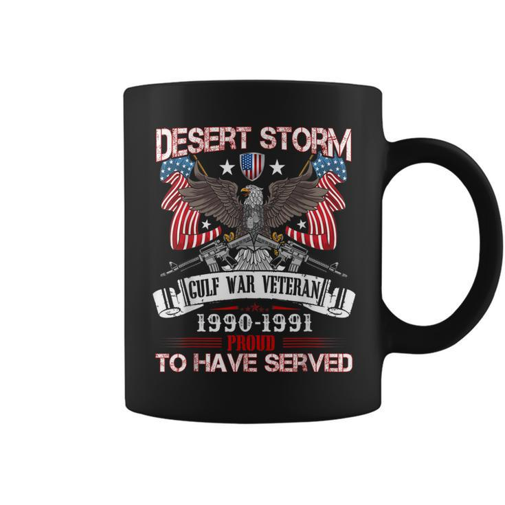 Desert Storm Veteran Proud  United States Army Veteran  Coffee Mug