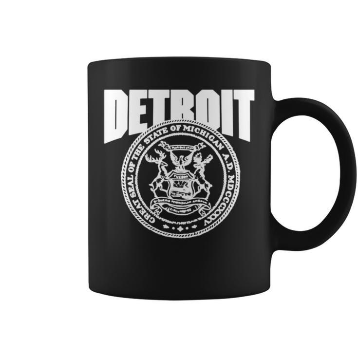 Detroit Great Seal Of The State Of Michgan Coffee Mug
