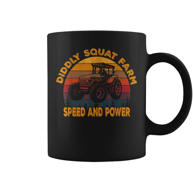 Diddly Squat Farm Speed And Power - Tractor Vintage  Coffee Mug