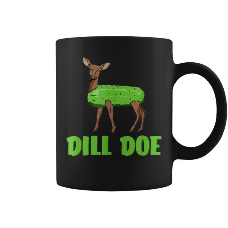 Dill Doe Funny Adult Humor Funny Nature Deer Redneck  Coffee Mug