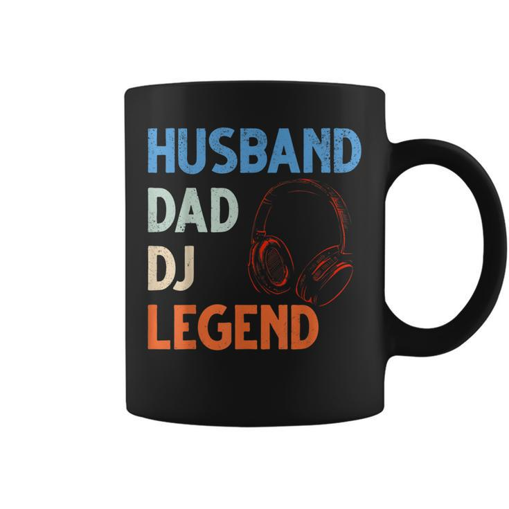 Discjockey Dads Ehemann Dad Dj Legend Dj Dads Dj Legend Dad Tassen