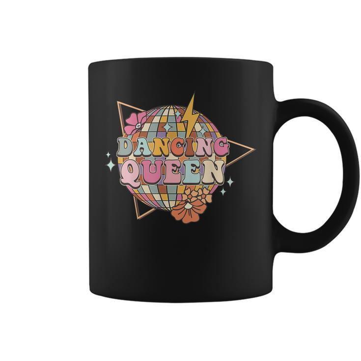 Disco Queen Dance Mom Dancing Queen Vintage Dancing 70S Coffee Mug