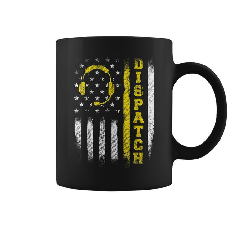 Dispatch - 911 Dispatcher First Responder Emergency Call Usa  Coffee Mug