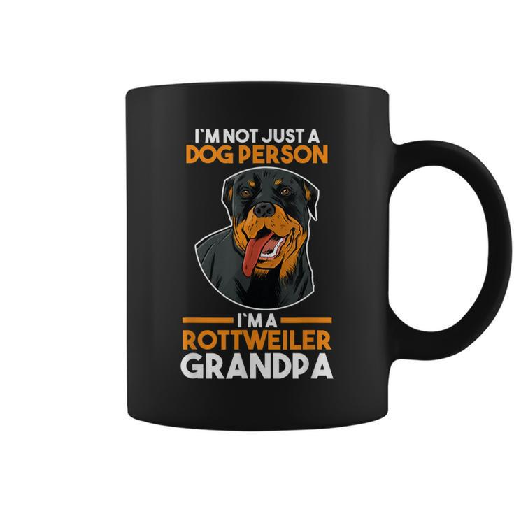 Dog Grandfather Rottweiler Grandpa Gift For Mens Coffee Mug