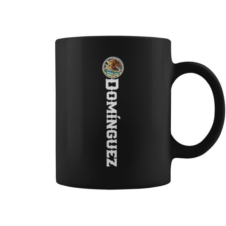 Domínguez Last Name Mexican  For Men Women And Kids Coffee Mug