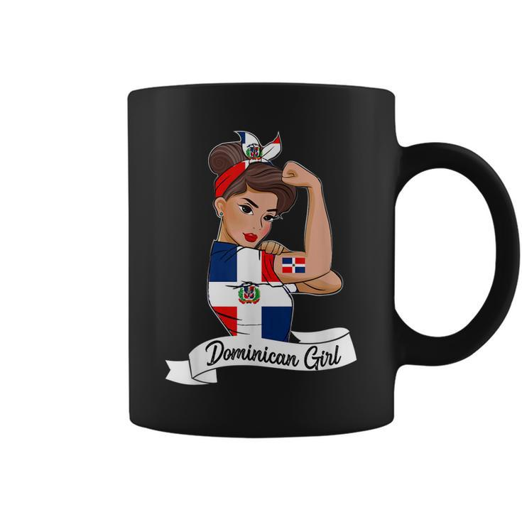 Dominicana Girl Flag Rd Dominican Republic Women Pride  Coffee Mug