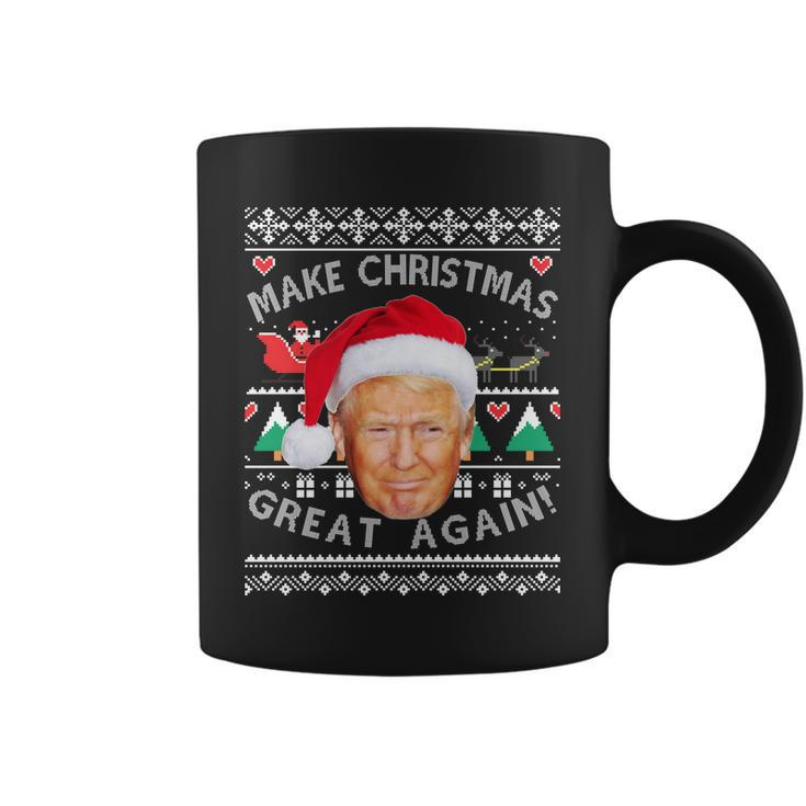 Donald Trump Christmas Coffee Mug
