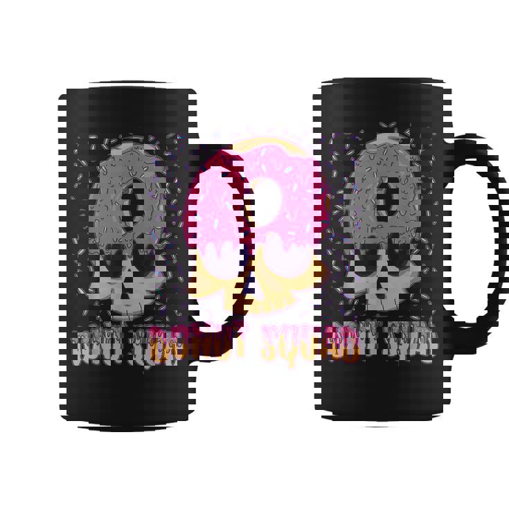 Donut Squad Skull Drawing Baker Gift Coffee Mug