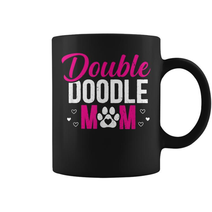 Double Doodle Mom Funny Dog Lovers  Coffee Mug