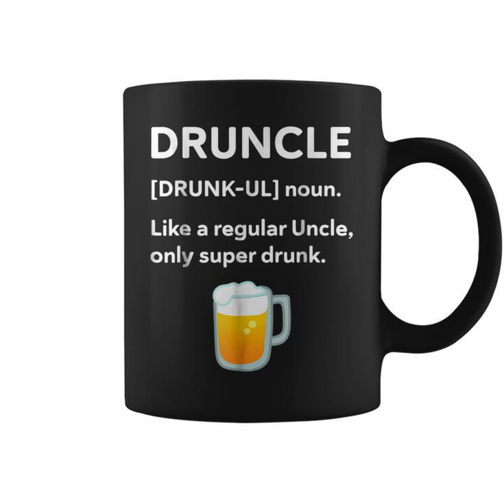 Druncle T  | Beer Gift For Men | Uncle Gifts Coffee Mug