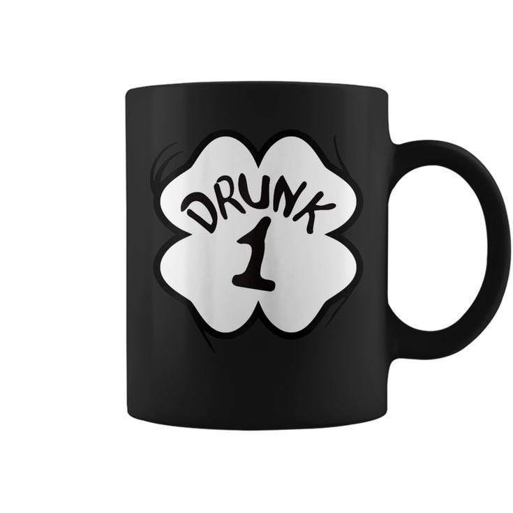 Drunk 1 St Pattys Day Shirt Drinking Team Group Matching Coffee Mug