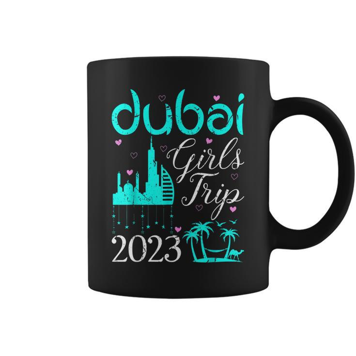 Dubai Girls Trip 2023 Weekend Trip Vacation Travel Matching  Coffee Mug