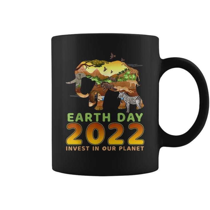 Earth Day 52Nd Anniversary 2022 Elephant Environmental Coffee Mug