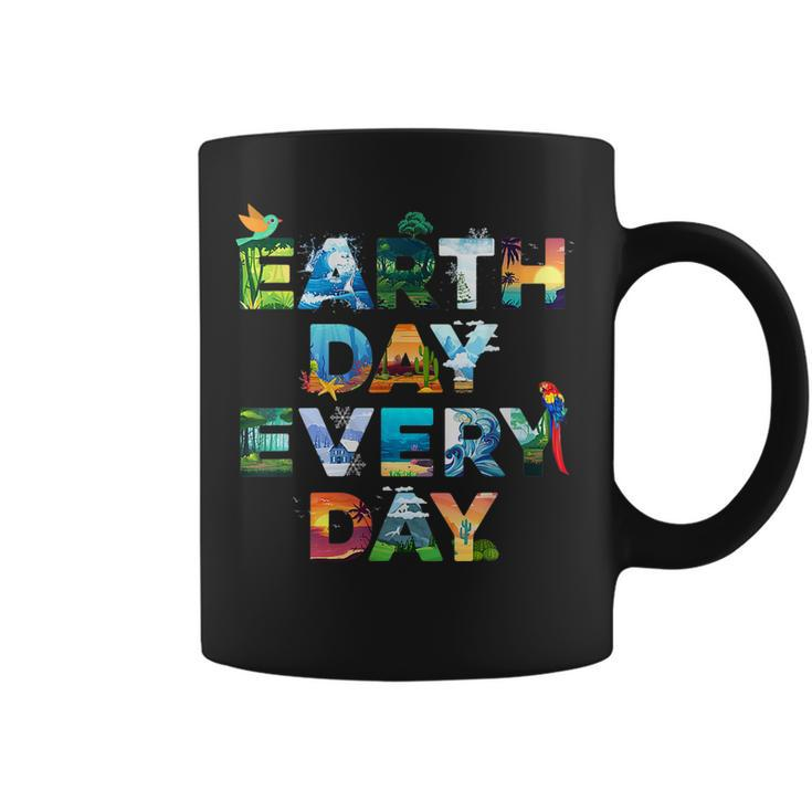 Earth Day Everyday  Planet Environmental Animal  Coffee Mug