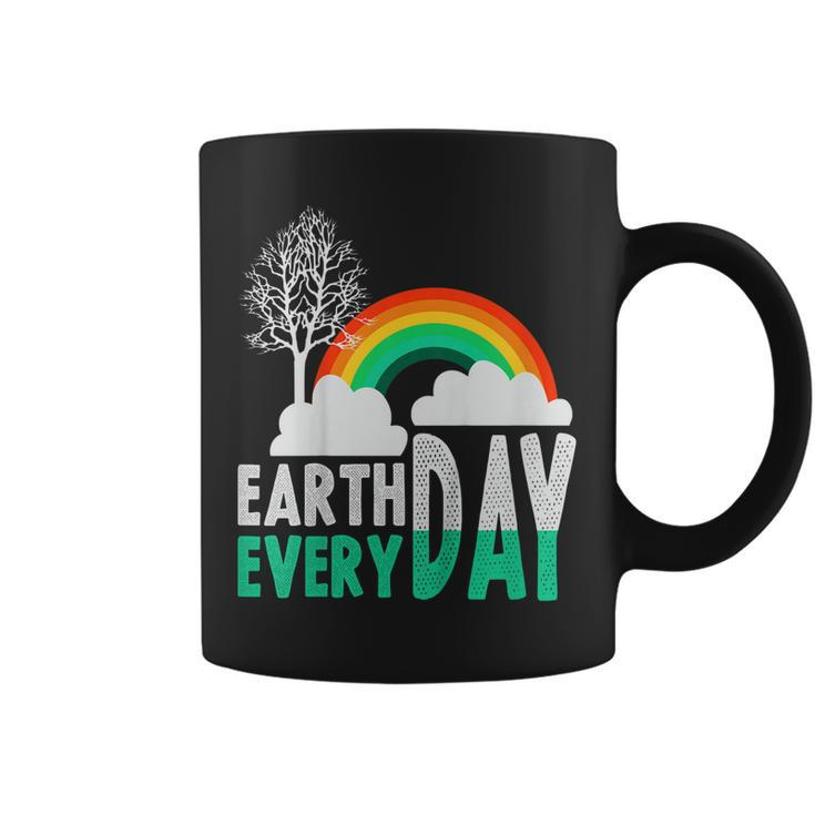 Earth Day Everyday Rainbow Tree T Shirt Coffee Mug