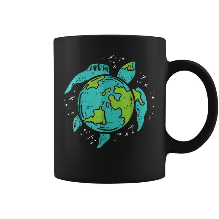 Earth Day  Sea Turtle Save The Planet Women Men Kids  Coffee Mug
