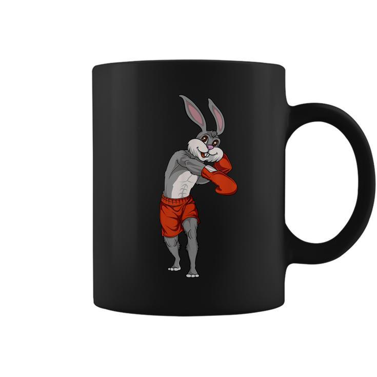 Easter Bunny Boxing Rabbit  Coffee Mug